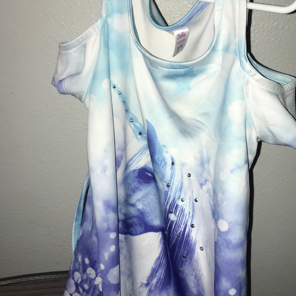 cold shoulder unicorn dress